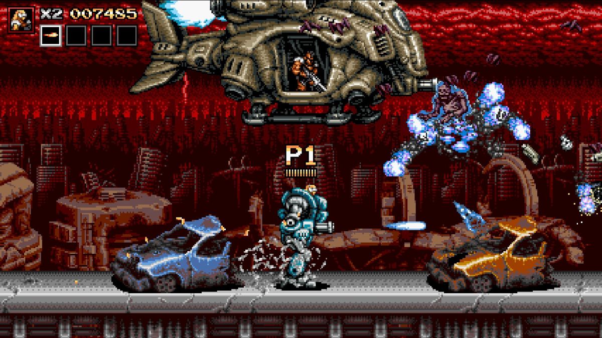 Blazing Chrome [Collector's Edition] screenshot 4 for Playstation 4